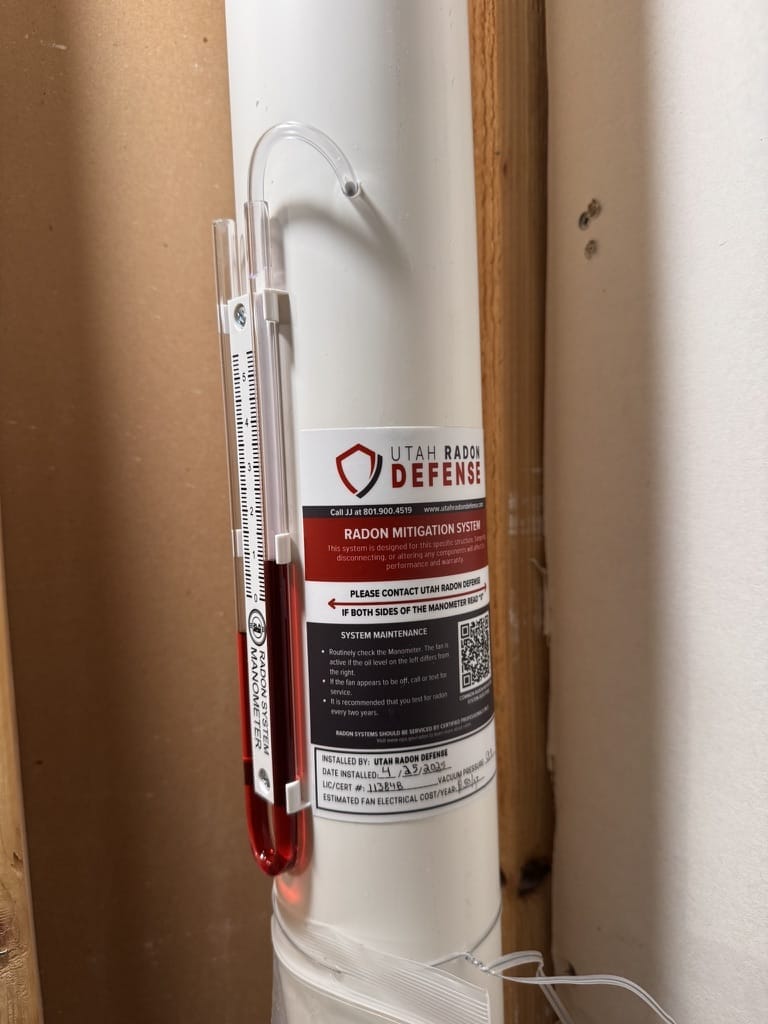 Radon Mitigation for Homeowners Installed in Home
